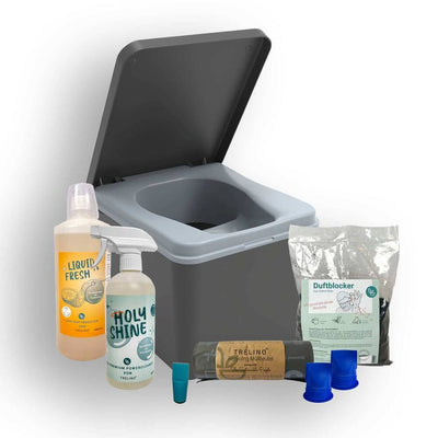 Evo S compost toilet with accessories