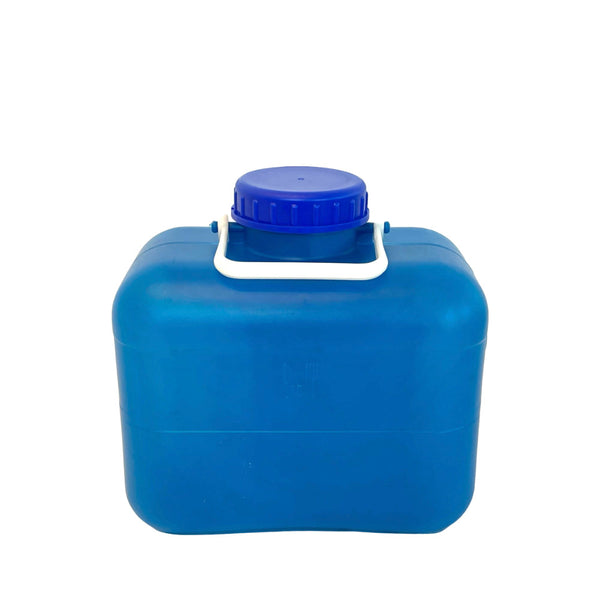 Urinkanister für Trenntoilette inkl. Deckel, 10 ℓ - in blau – Trelino®  Composting Toilets