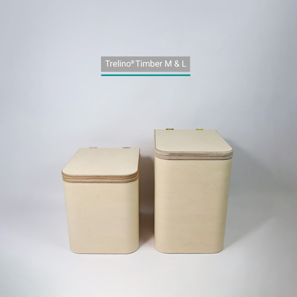 Trelino® L • Holz Trenntoilette mit edler HPL Veredelung – Trelino® Composting  Toilets